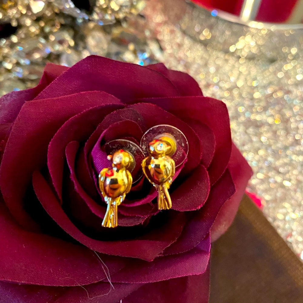 Kate spade love bird post earrings